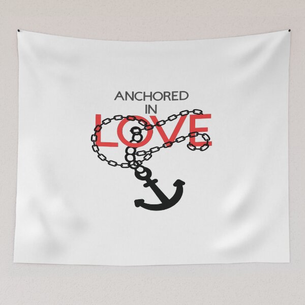 Item preview, Anchored in Love!  designed and sold by TShirtCrafters.