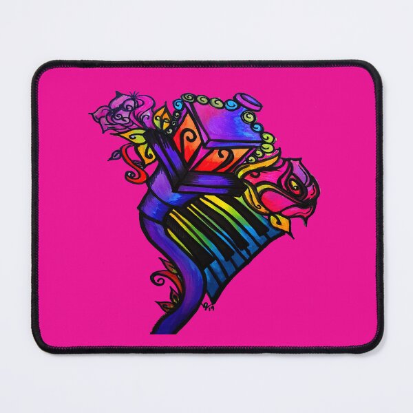 Item preview, Colorful Musical Street Post designed and sold by artbyomega.