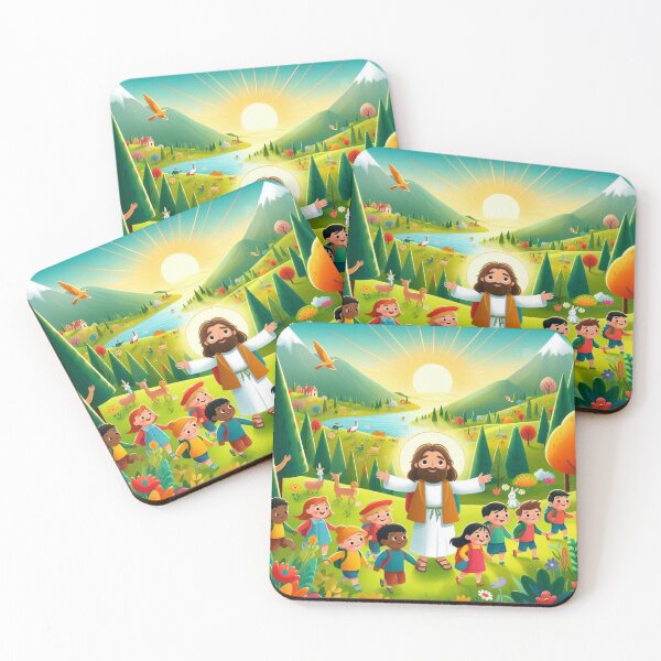 Item preview, Jesus on an Adventure with Children in Nature designed and sold by JesusClub.