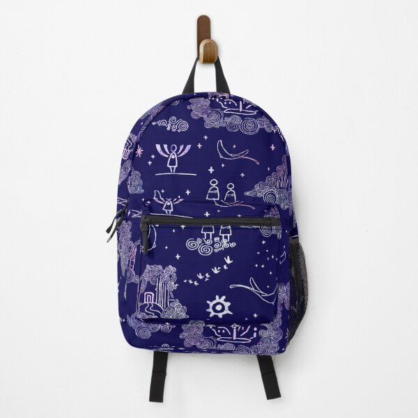 Item preview, Sky children of the light art deep purple designed and sold by Alessandro Remo Mazzoni Remotextiles.