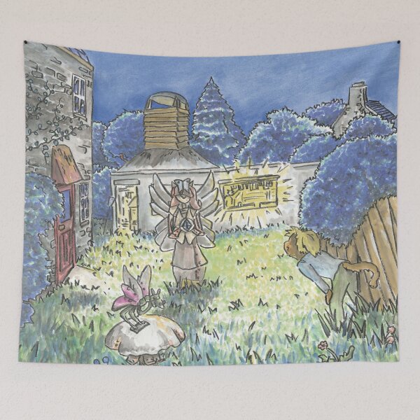 Item preview, Sophie and the Fairy Cats - Sophie in the garden designed and sold by key-creations.
