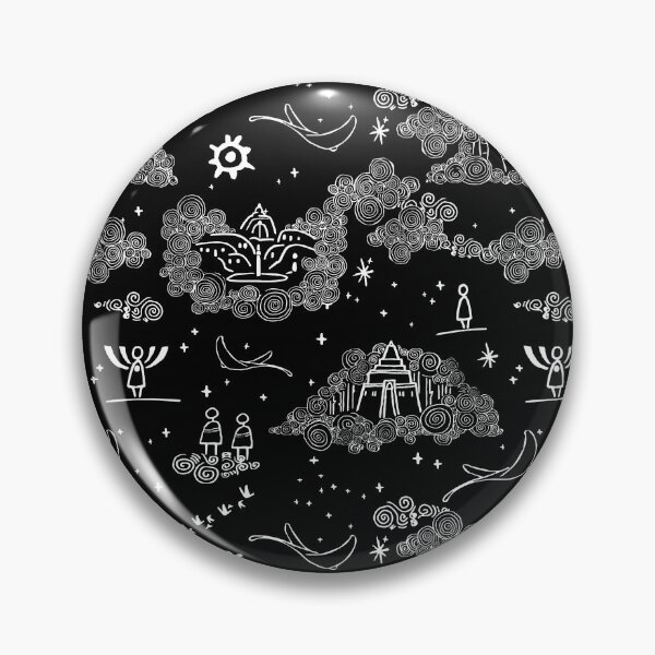 Item preview, Sky children of the light fan art black designed and sold by Alessandro Remo Mazzoni Remotextiles.