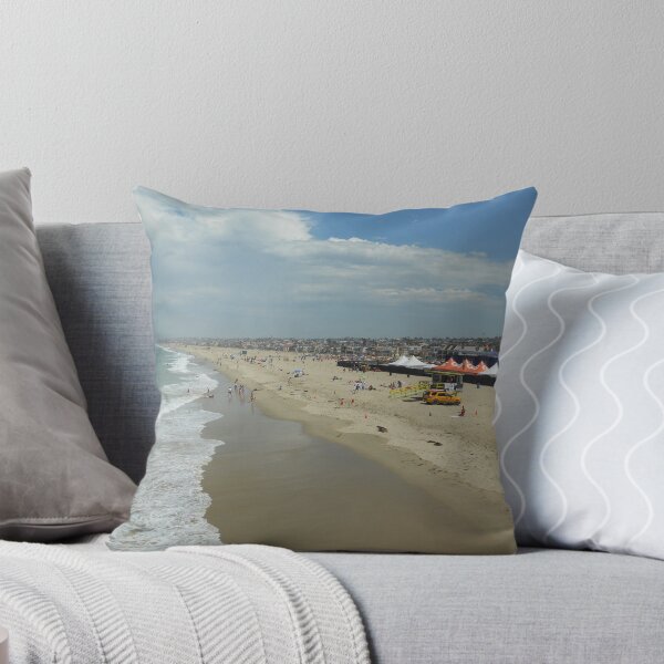 Item preview, Hermosa Beach, CA: Coastal Waves and Beach Scene designed and sold by TimelapTravel.