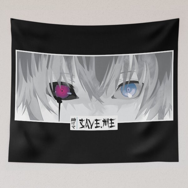 Item preview, Save Me Anime Eyes Stare Japanese Cozy Manga Panel designed and sold by Otakurypto.