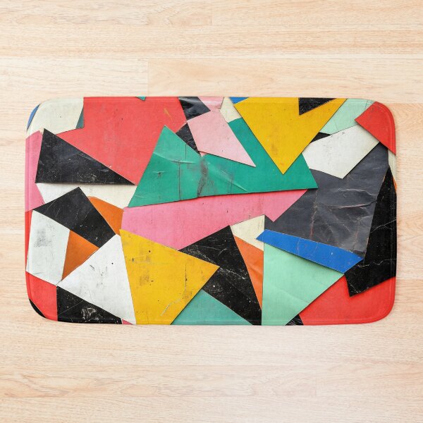 Item preview, Colorful abstract shapes on a wall designed and sold by anytka.