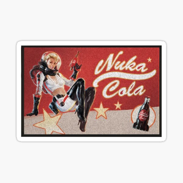 Item preview, Nuka Cola Pin Up Girl Poster designed and sold by emilyrose_designs_official.