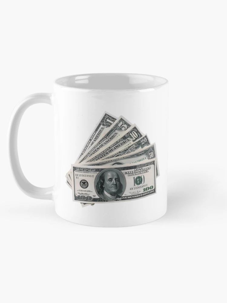 Thumbnail 5 of 6, Coffee Mug, Money designed and sold by RUKKAI.