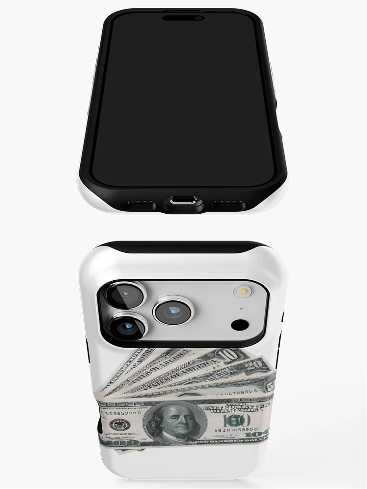 Thumbnail 3 of 4, iPhone Case, Money designed and sold by RUKKAI.