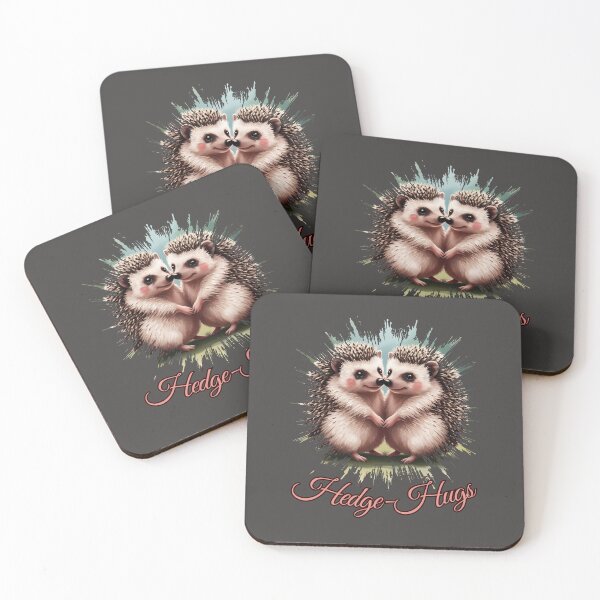 Item preview, Hedge-hugs Valentine’s Day designed and sold by TestudoDesign.