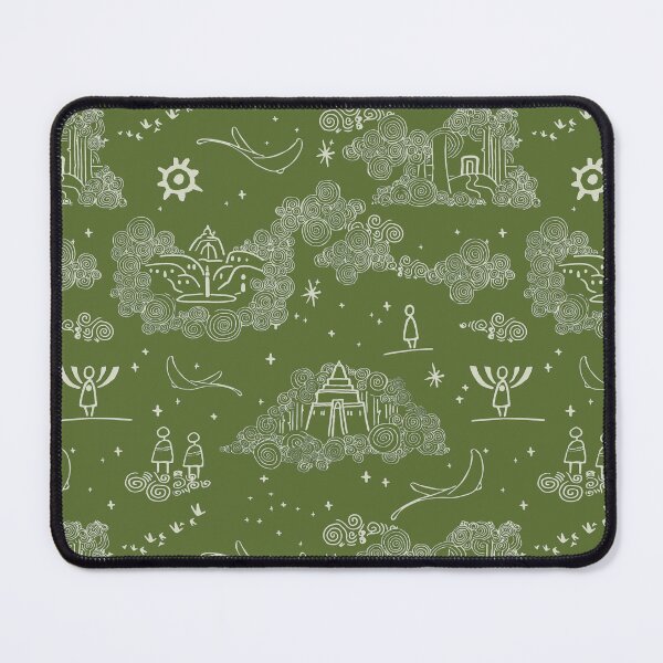 Item preview, Copy of Sky children of the light deep fan art blue green designed and sold by Alessandro Remo Mazzoni Remotextiles.