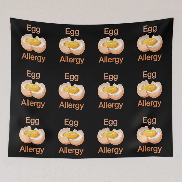 Item preview, Egg Allergy - Cracked Egg Anime Style designed and sold by ToxiCool.