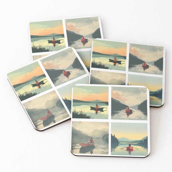 Item preview, Just me, my boat and my lake -  stickers designed and sold by Wildflow Creations.