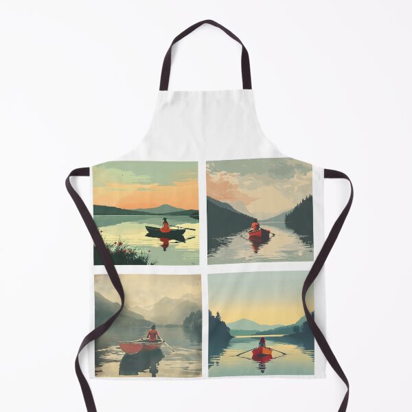 Item preview, Just me, my boat and my lake - stickers designed and sold by Wildflow Creations.