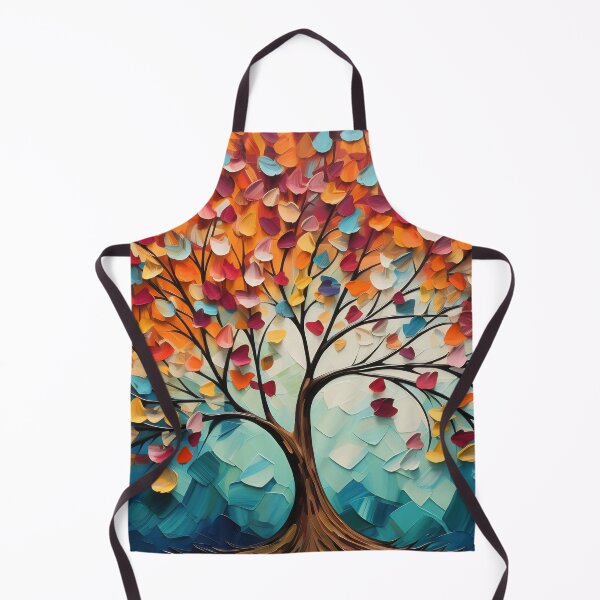 Item preview, Vibrant tree with colorful leaves designed and sold by anytka.