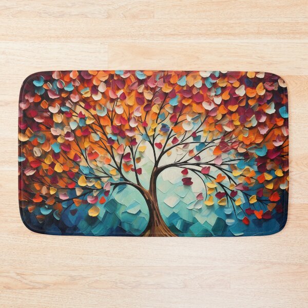 Item preview, Vibrant tree with colorful leaves designed and sold by anytka.