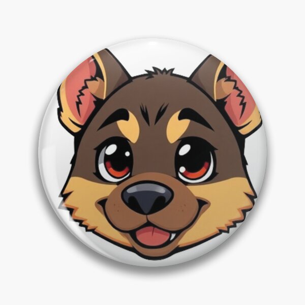 Item preview, German Shepard Face designed and sold by OhshunStudios.