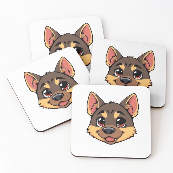 Item preview, German Shepard Face designed and sold by OhshunStudios.