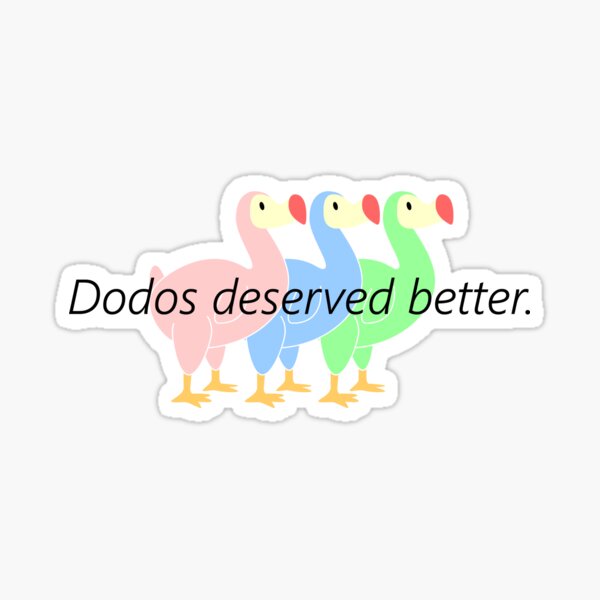Aperçu de l'œuvre Dodos mérité mieux (trio) créée et vendue par adree.