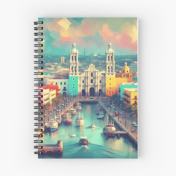 Item preview, Puerto de Veracruz Modern Print designed and sold by dulceguavashop.