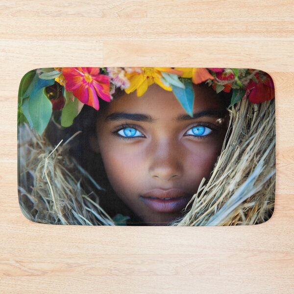 Item preview, Child with striking blue eyes designed and sold by anytka.