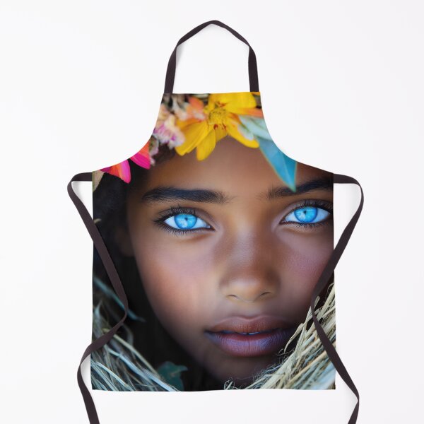 Item preview, Child with striking blue eyes designed and sold by anytka.