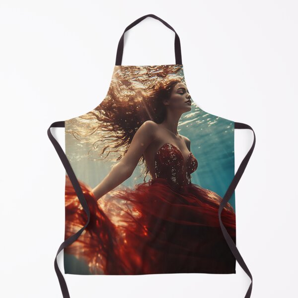 Item preview, Underwater beauty in a flowing gown designed and sold by anytka.