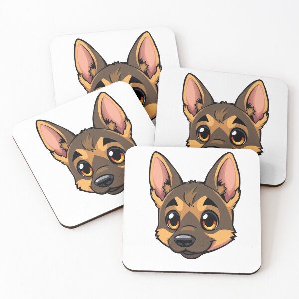 Item preview, Joyful German Shepard designed and sold by OhshunStudios.