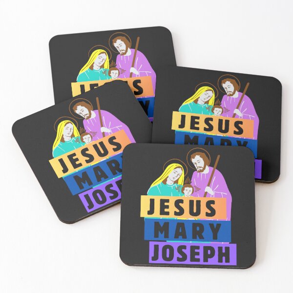 Item preview, Holy Family: Jesus, Mary, and Joseph designed and sold by ComeToKnowMary.
