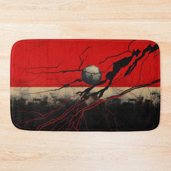 Item preview, Crimson Fracture Abstract designed and sold by anytka.