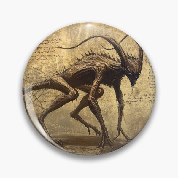 Item preview, Chupacabra Cryptid Creature SCP Infographic Notes Bestiary designed and sold by Nightarcade.