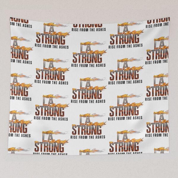 Item preview, LA Strong, Rise From The Ashes designed and sold by Roy & Tiffany.
