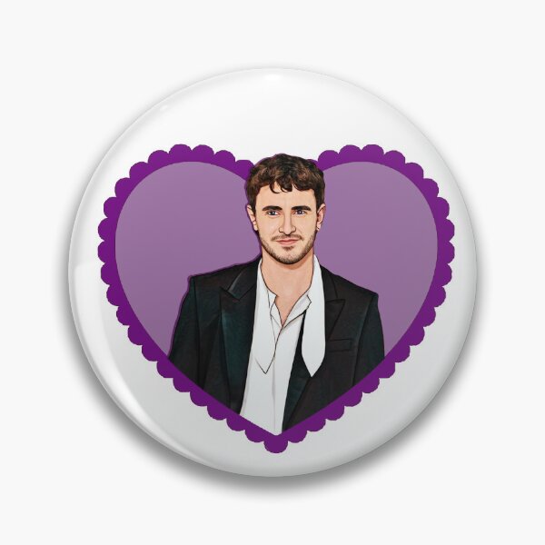 Item preview, Paul Mescal Loveheart  designed and sold by baranskini.