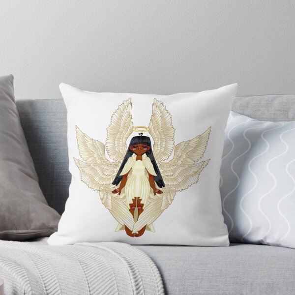 Item preview, Dark Angel With Long Straight Black Hair designed and sold by Rychipuff.