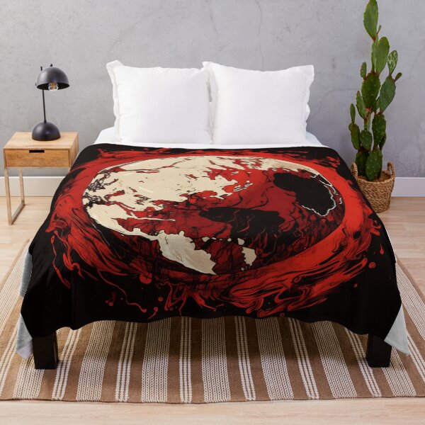 Item preview, Fiery Orb: Earth Engulfed in Red designed and sold by anytka.