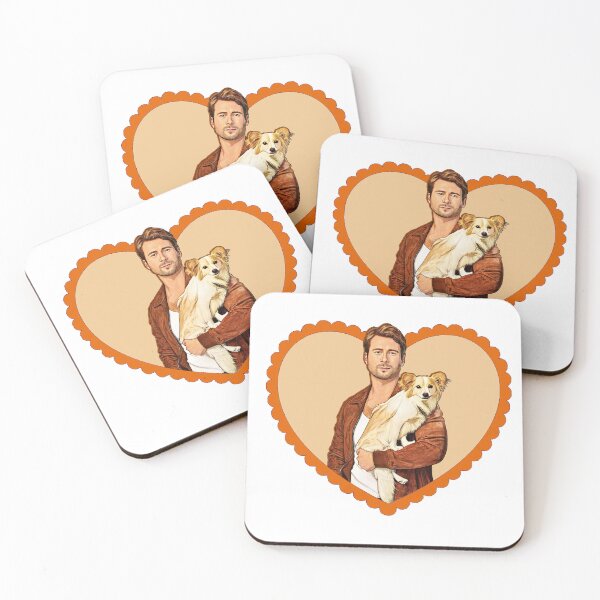 Item preview, Glen Powell Dog Loveheart  designed and sold by baranskini.