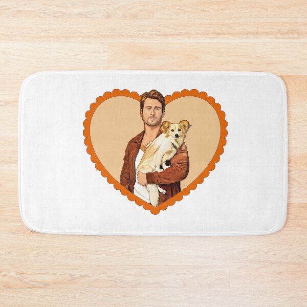Item preview, Glen Powell Dog Loveheart  designed and sold by baranskini.