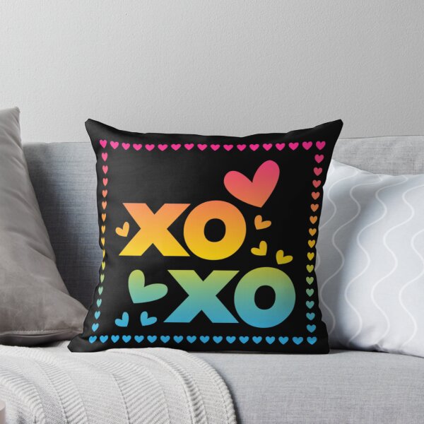 Item preview, Valentines XOXO Hearts, Pansexual pride flag graphic, xoxo and hearts Graphic, love, xoxo, hearts, 14th February, Valentines Day, designed and sold by PrideBeProud.