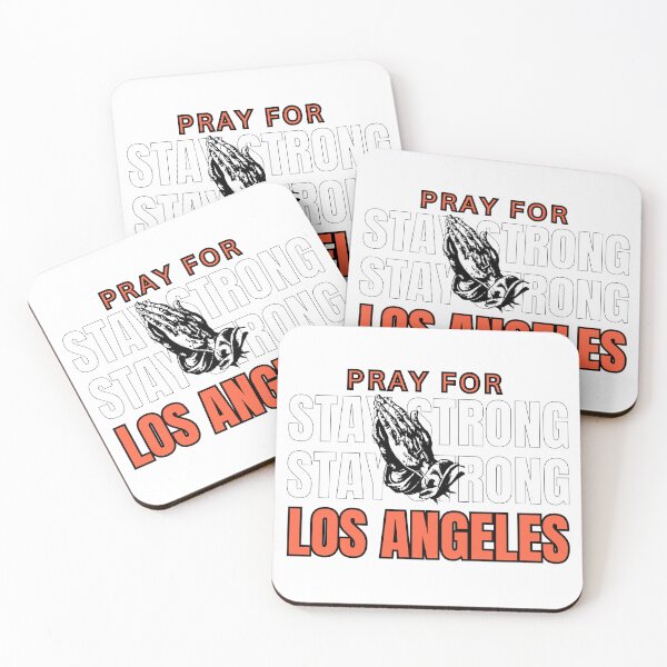 Item preview, Pray For Los Angels designed and sold by Roy & Tiffany.
