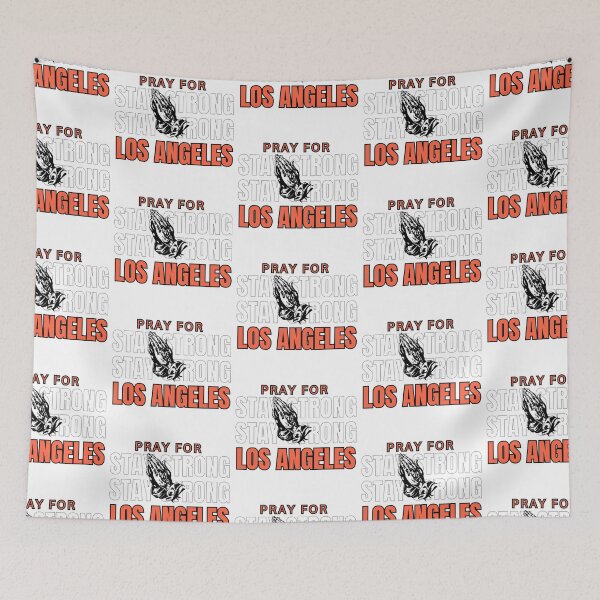 Item preview, Pray For Los Angels designed and sold by Roy & Tiffany.