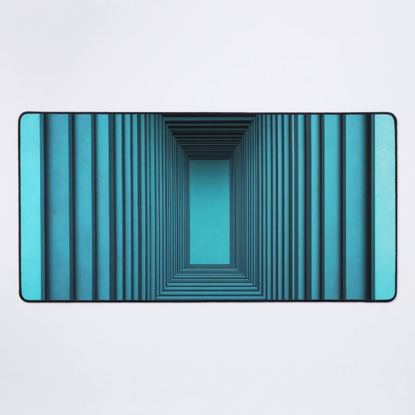 Item preview, Teal tunnel design designed and sold by anytka.