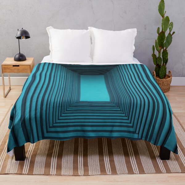 Item preview, Teal tunnel design designed and sold by anytka.