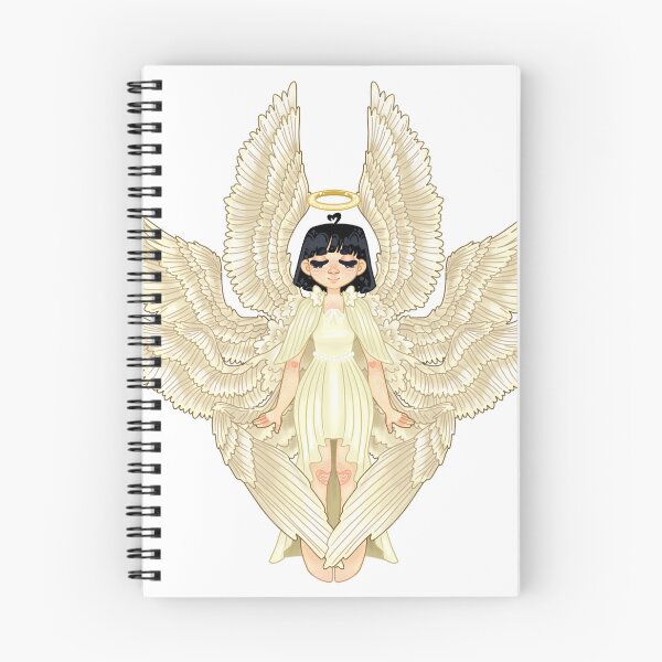 Item preview, Pale Angel With Short Straight Black Hair designed and sold by Rychipuff.