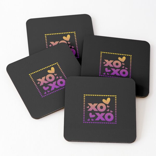 Item preview, Valentines XOXO Hearts, Intersex pride flag graphic, xoxo and hearts Graphic, love, xoxo, hearts, 14th February, Valentines Day, designed and sold by PrideBeProud.