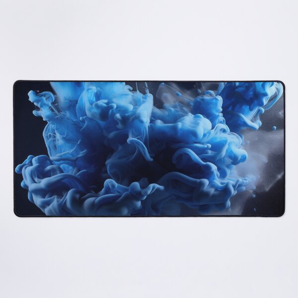 Item preview, Blue Nebula - Ethereal Ink Cloud designed and sold by anytka.