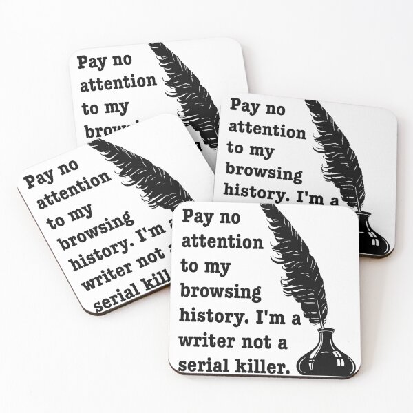 Item preview, Writer Sticker, Writing, Writers Block, Writer, Writer Gift, Writer Gifts, Write Lover, Gift for Writers, Gifts for Writers, Gift for Writer designed and sold by Brenda Hernandez.
