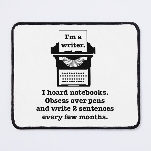 Item preview, Writer Sticker, Writing, Writers Block, Writer, Writer Gift, Writer Gifts, Write Lover, Gift for Writers, Gifts for Writers, Gift for Writer designed and sold by Brenda Hernandez.