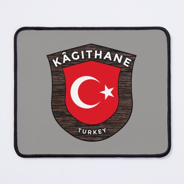 Item preview, Kâğıthane Turkey Emblem Flag designed and sold by World Designs.