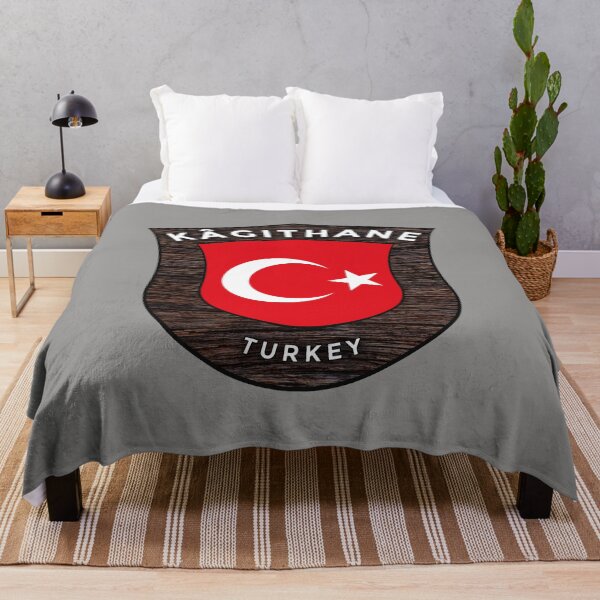 Item preview, Kâğıthane Turkey Emblem Flag designed and sold by World Designs.