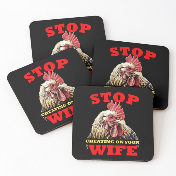 Item preview, Stop Cheating On Your Wife Illustration Design T-Shirt designed and sold by PixieArtStudio.