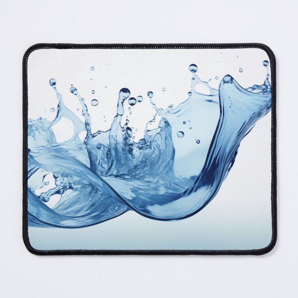 Item preview, Serene Blue Splash Waves designed and sold by anytka.